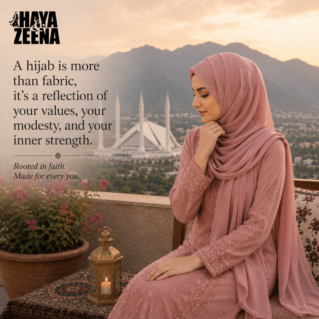 Premium Modest Hijabs for Women in Pakistan | Haya & Zeena